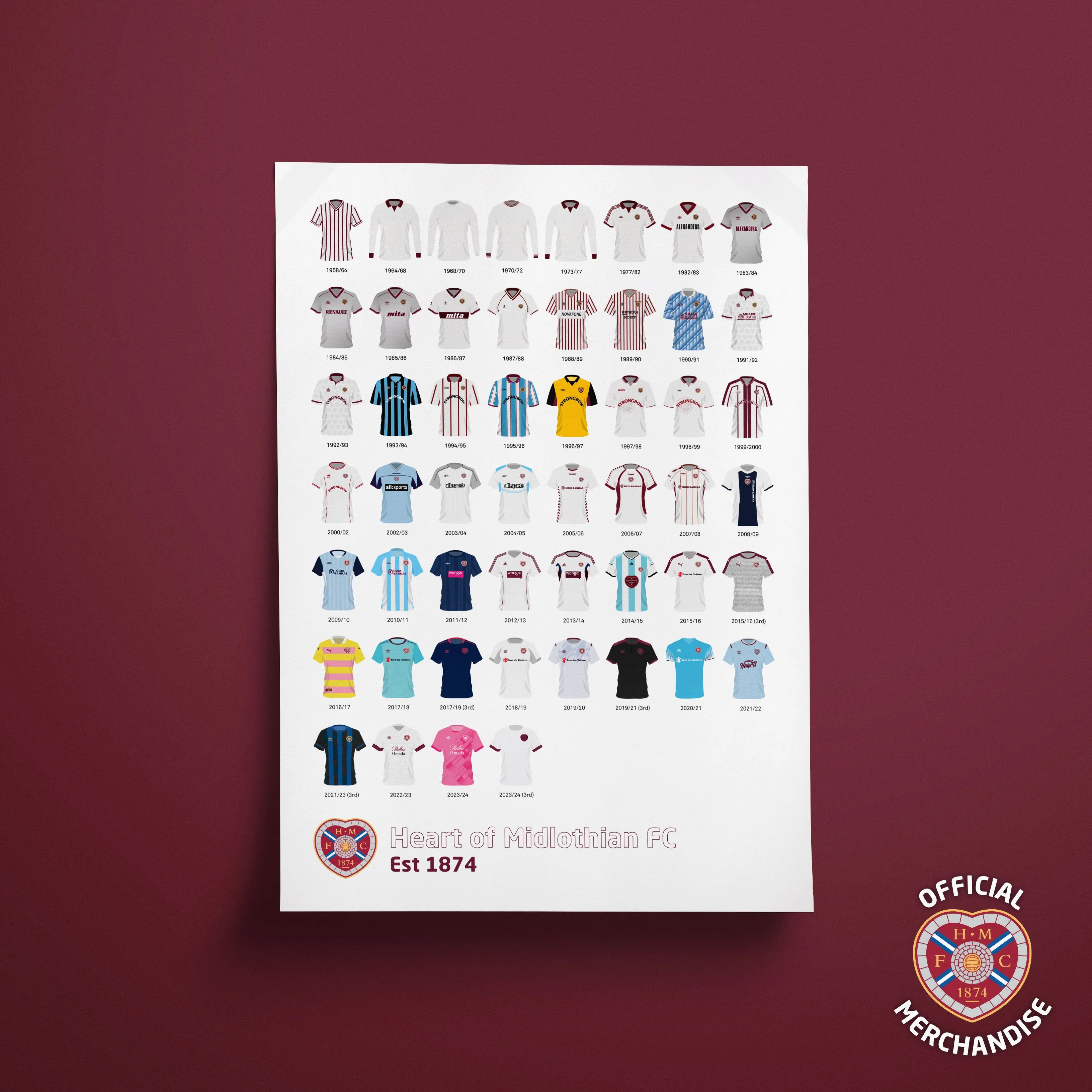 A2 Away Kit Print