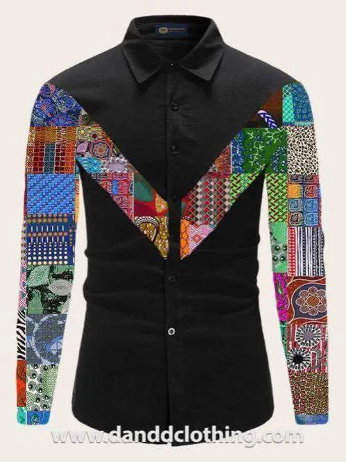African Black Shirt Patches M-Style