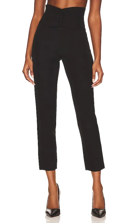 Bardot Corset Pant in Black
