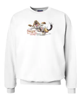 Basset Hound - Dance Like Everyones Watching - Sweatshirt