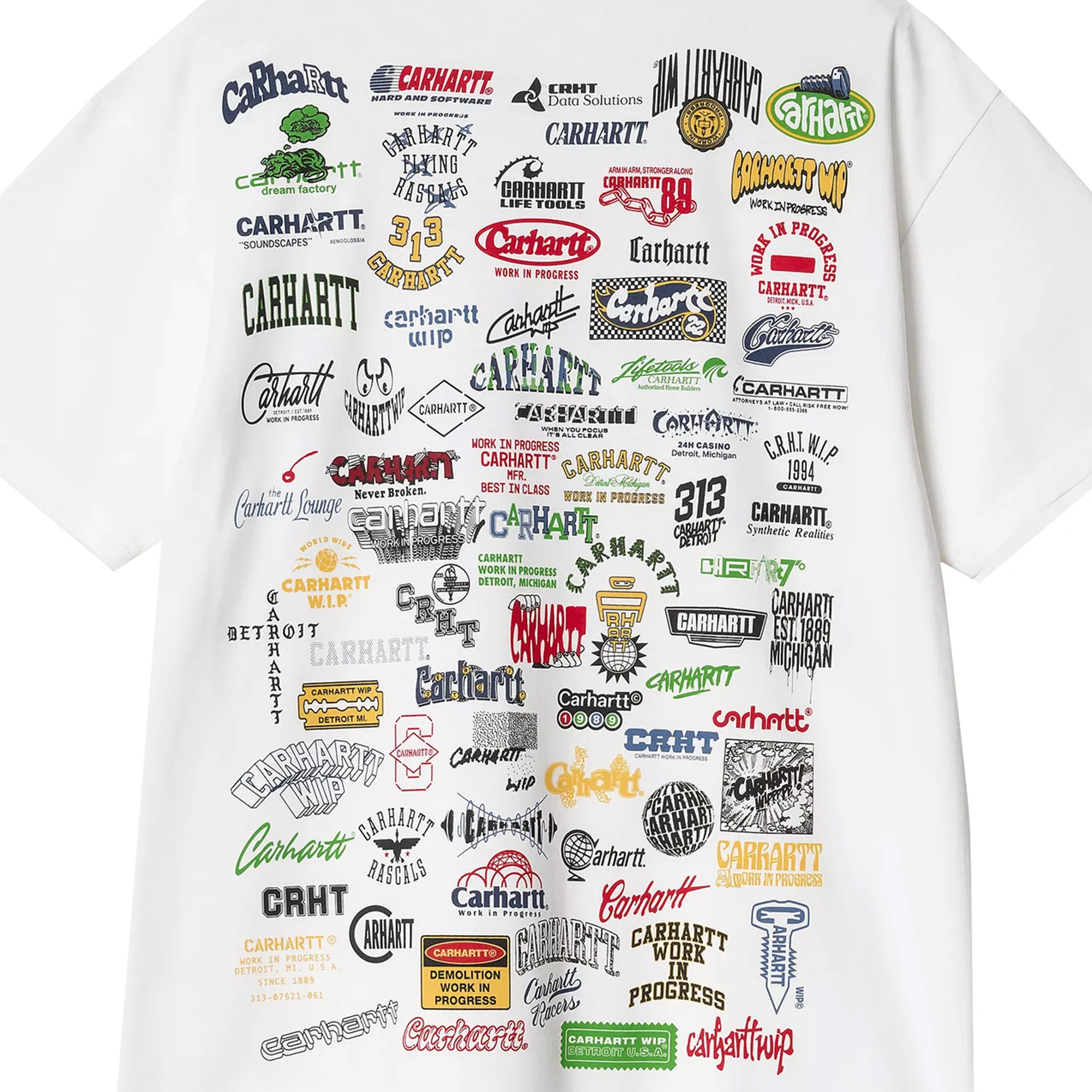 Carhartt WIP Logo T-Shirt White