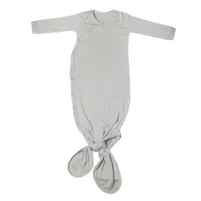Copper Pearl - Newborn Knotted Gown - Stone