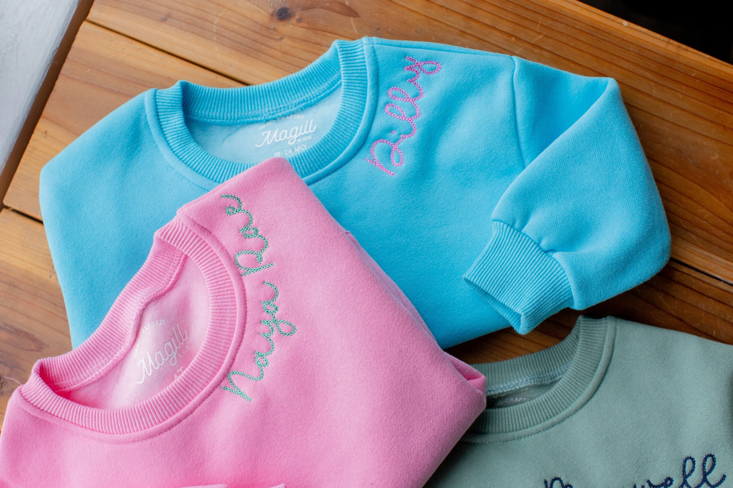 Embroidered Sweatshirt for Baby and Toddler