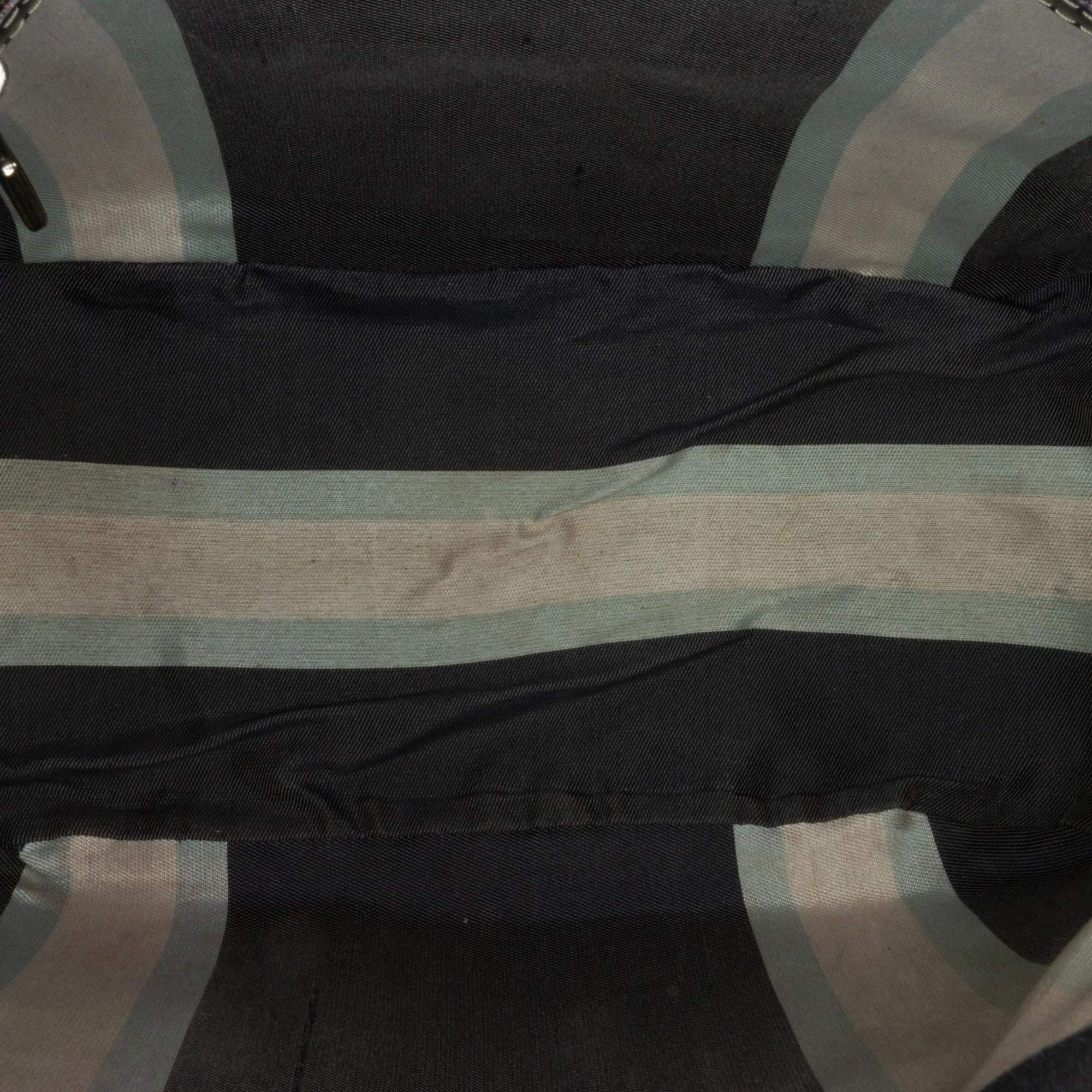 Fendi Canvas FF Marble Double Flap Shoulder Bag (SHG-tZdrHw)