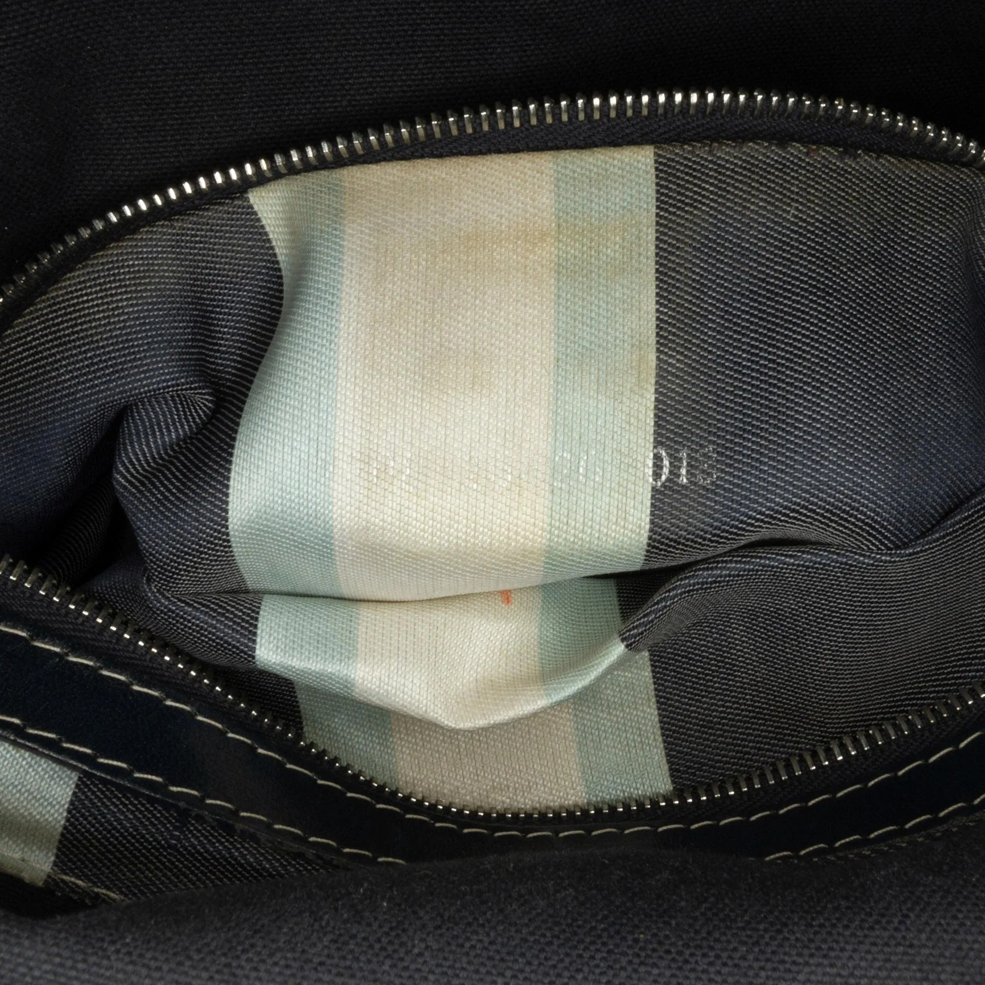 Fendi Canvas FF Marble Double Flap Shoulder Bag (SHG-tZdrHw)