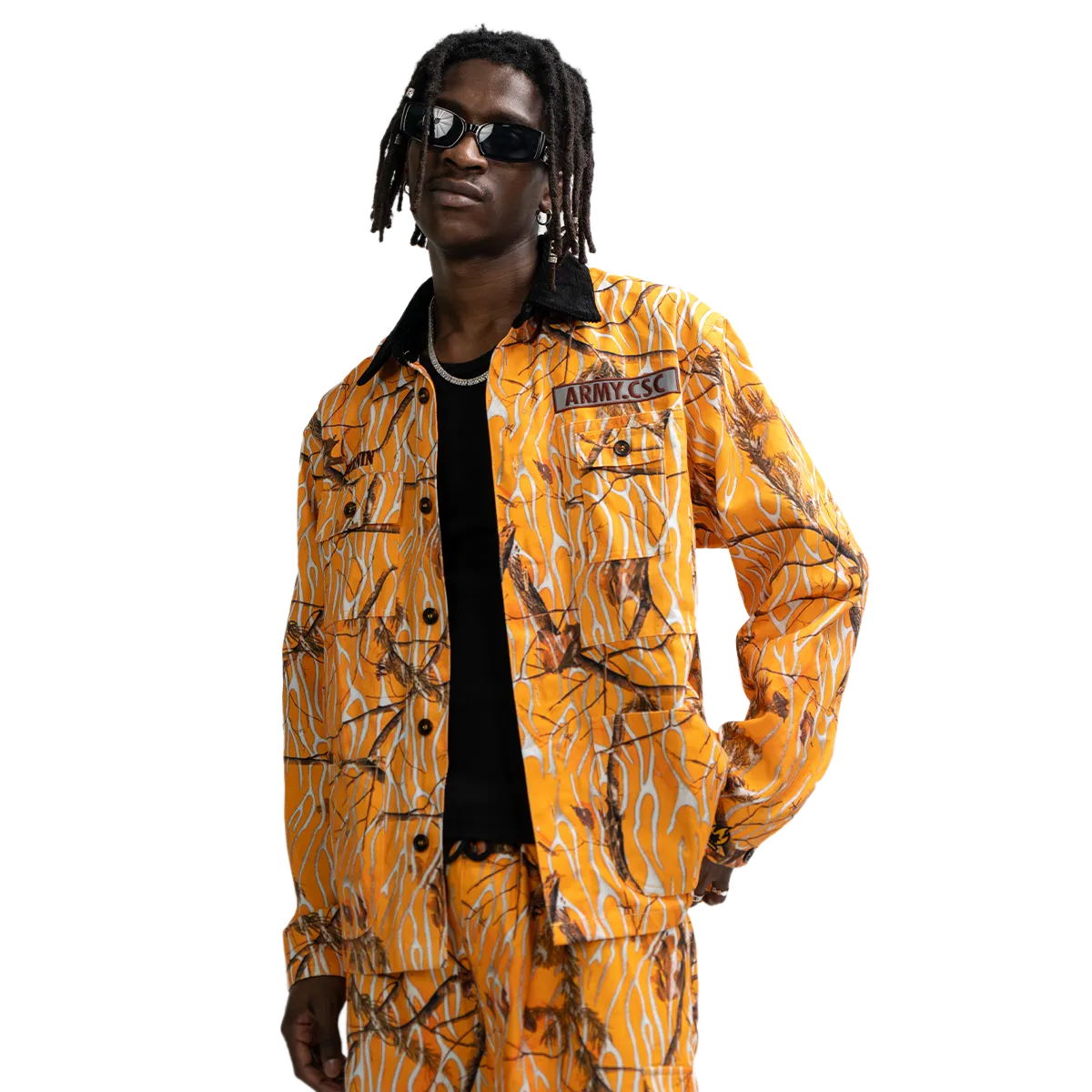 Fire Pattern Camouflage Combat Shirt