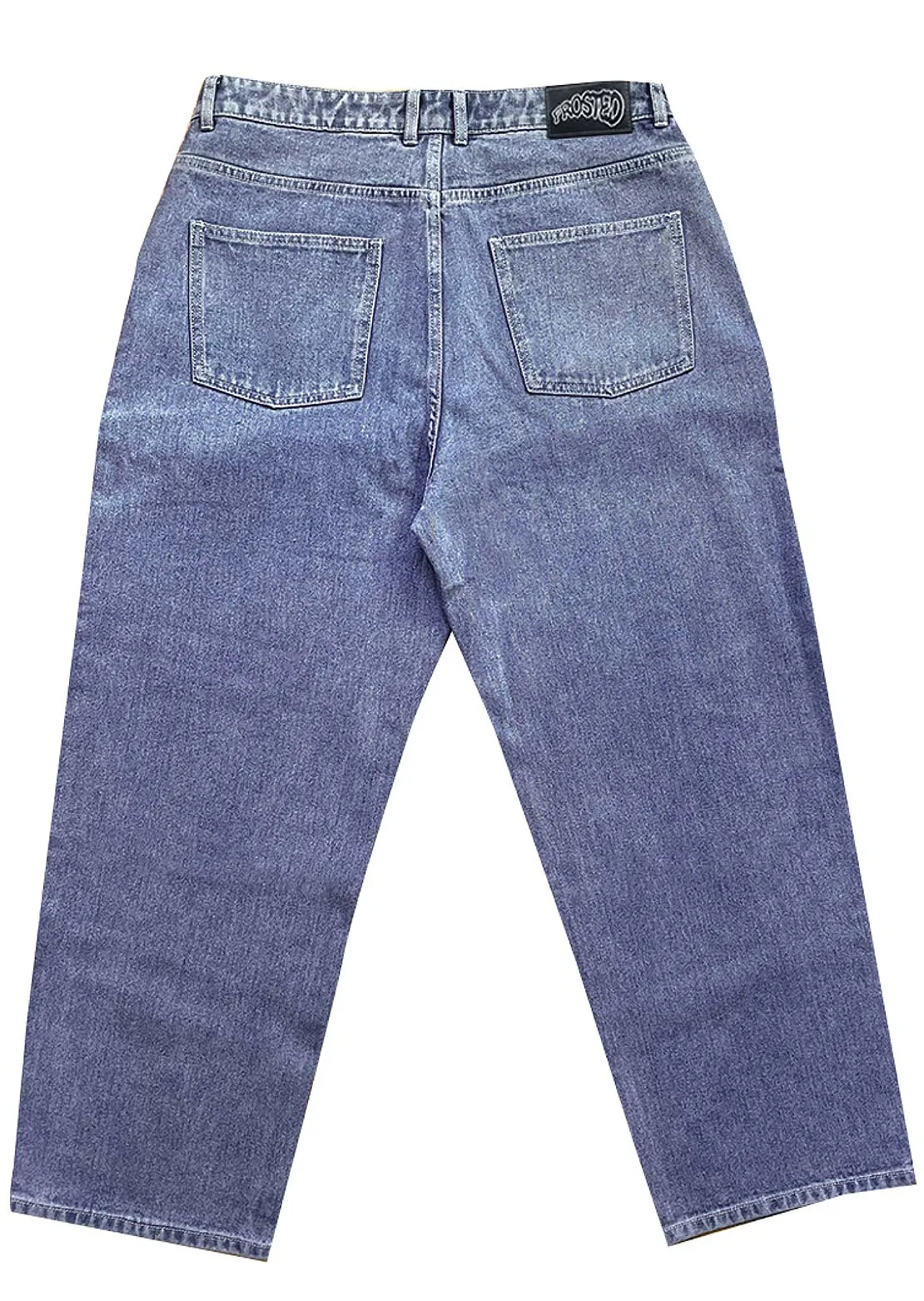 Frosted Wavy Jeans Pants