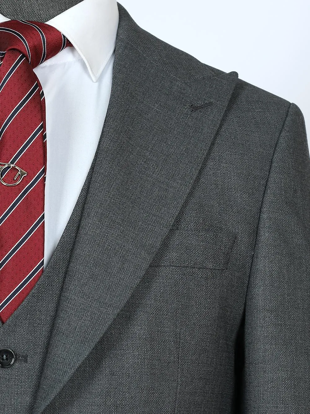 Gael Grey Set Blazer Linen Suit