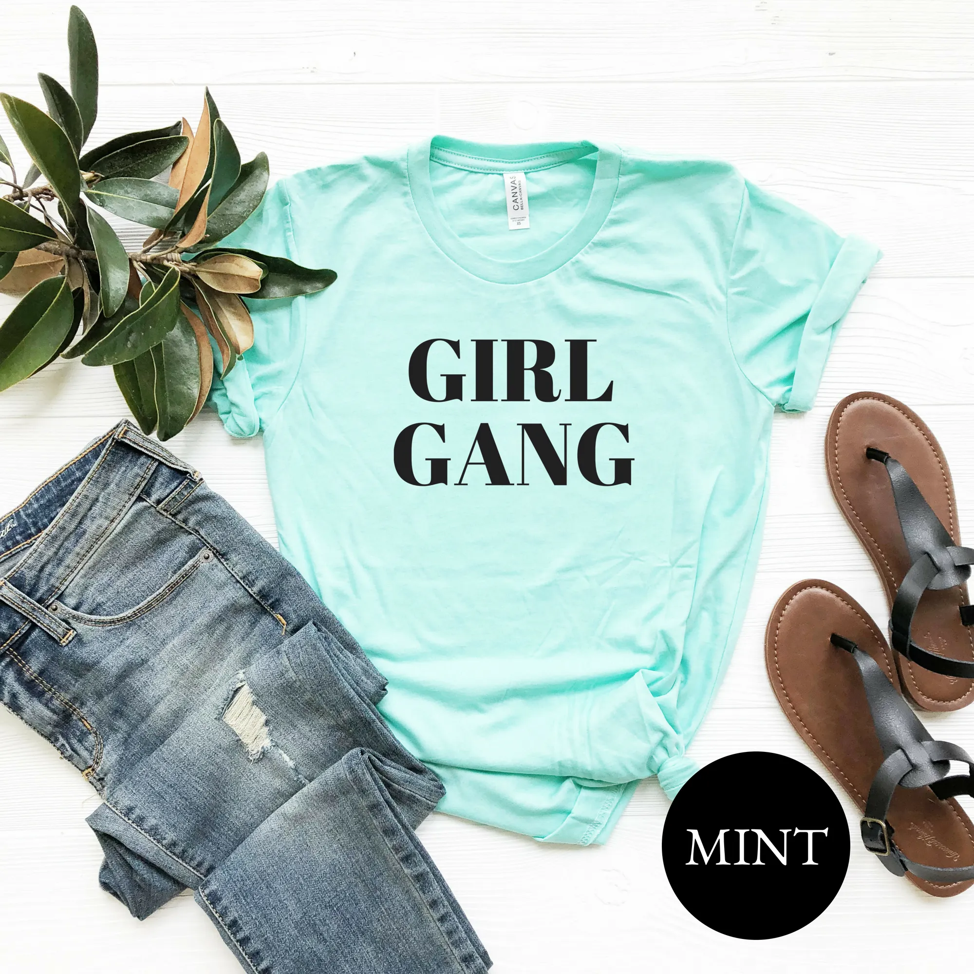 Girl Gang Cotton T-Shirt