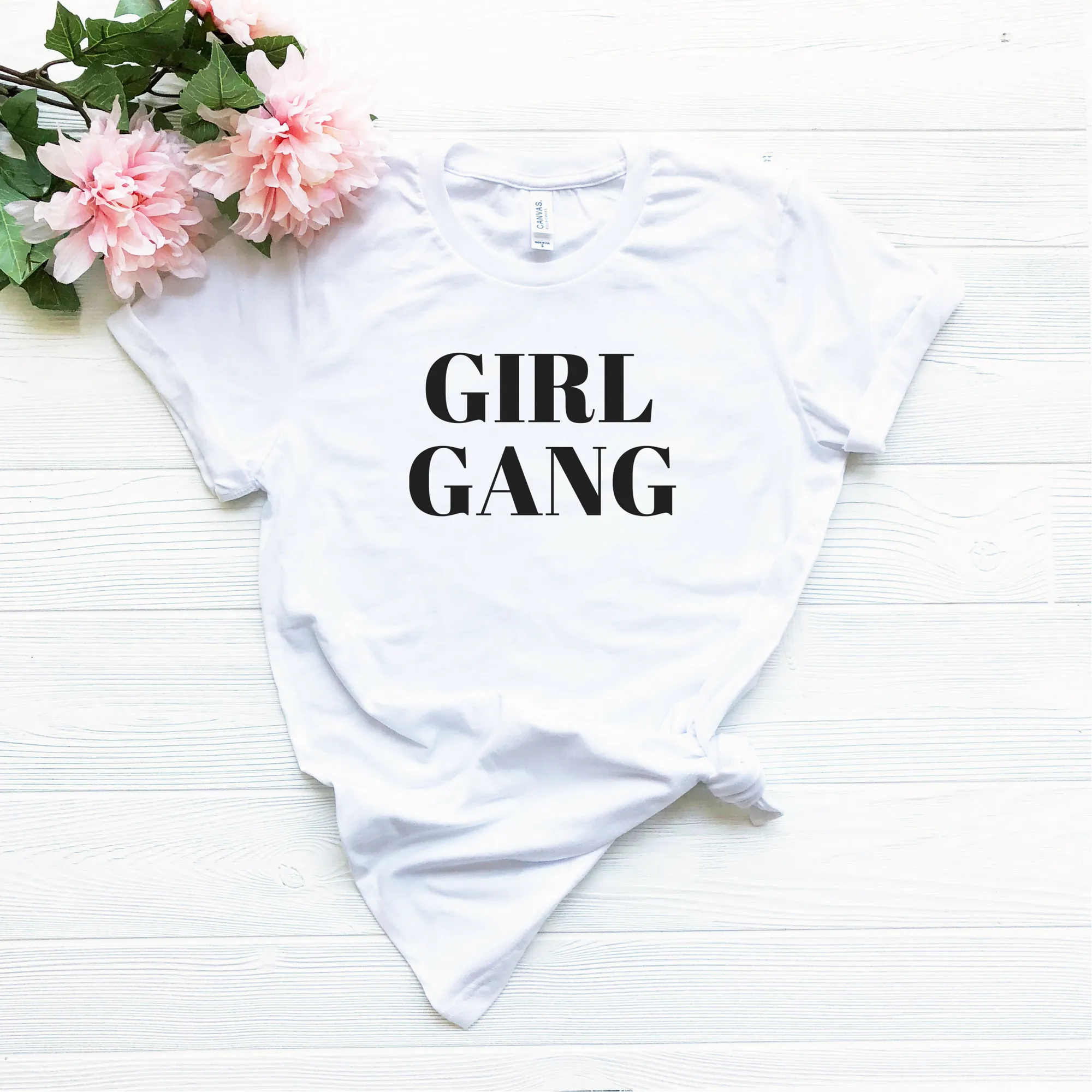 Girl Gang Cotton T-Shirt