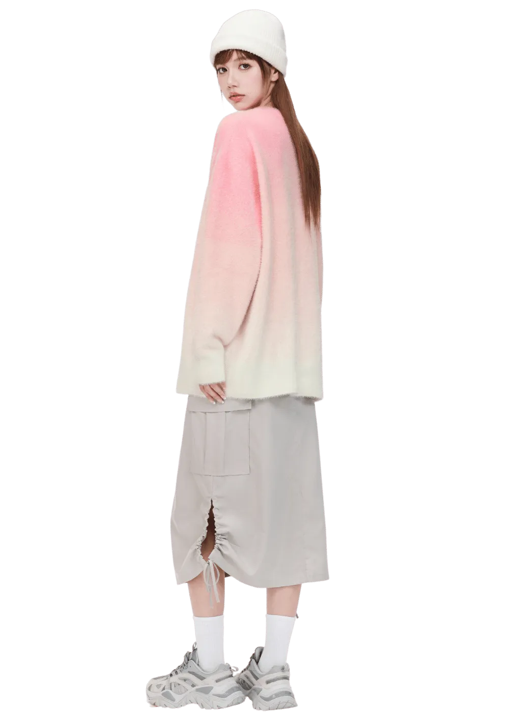 Gradient Knitted Sweater
