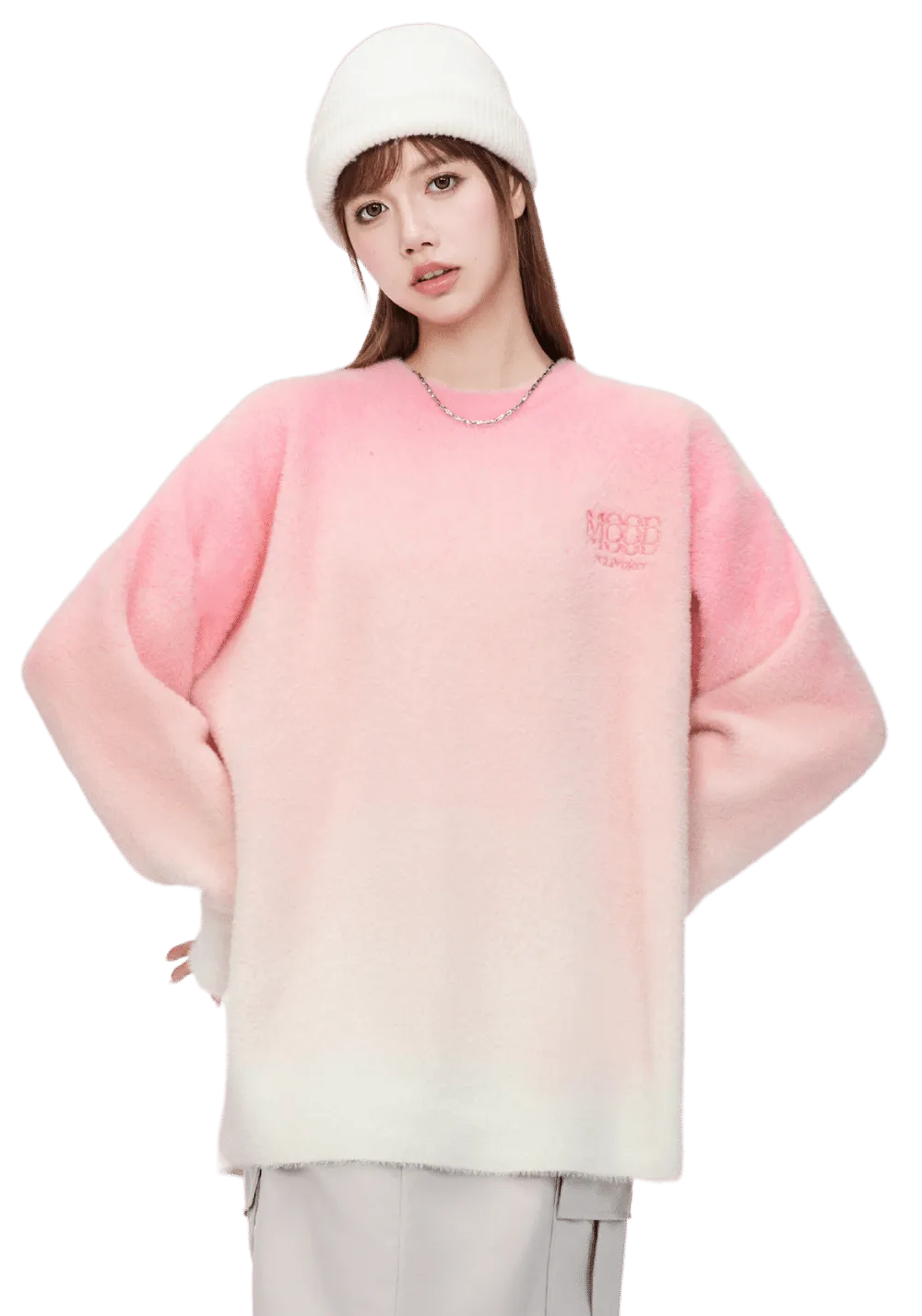 Gradient Knitted Sweater