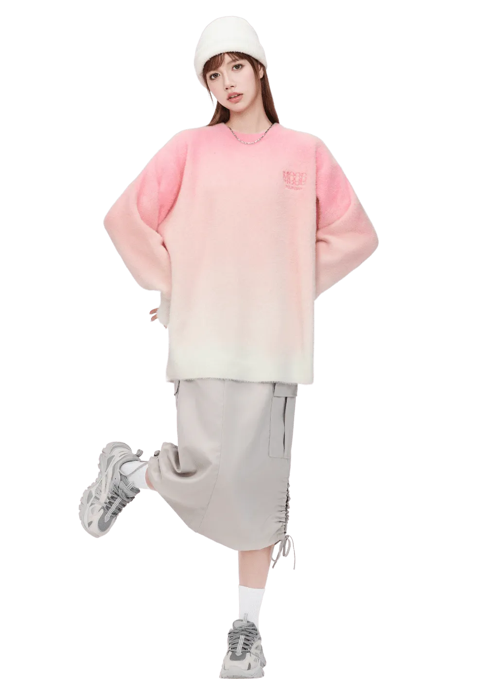 Gradient Knitted Sweater