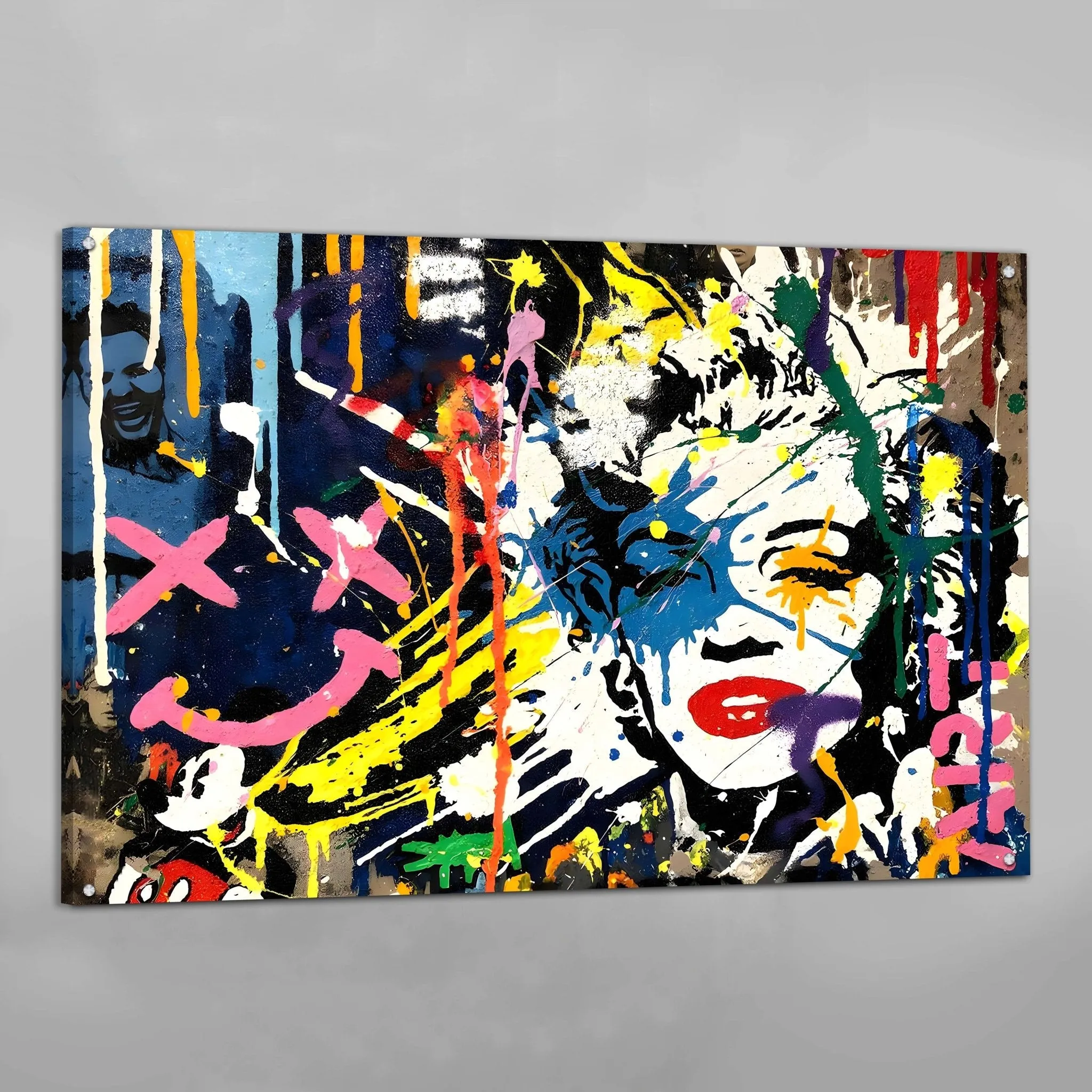 Graffitis Canvas Wall Art