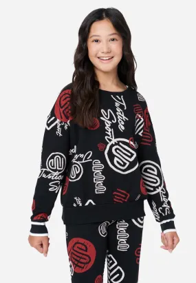 Graphic Crewneck Sweatshirt