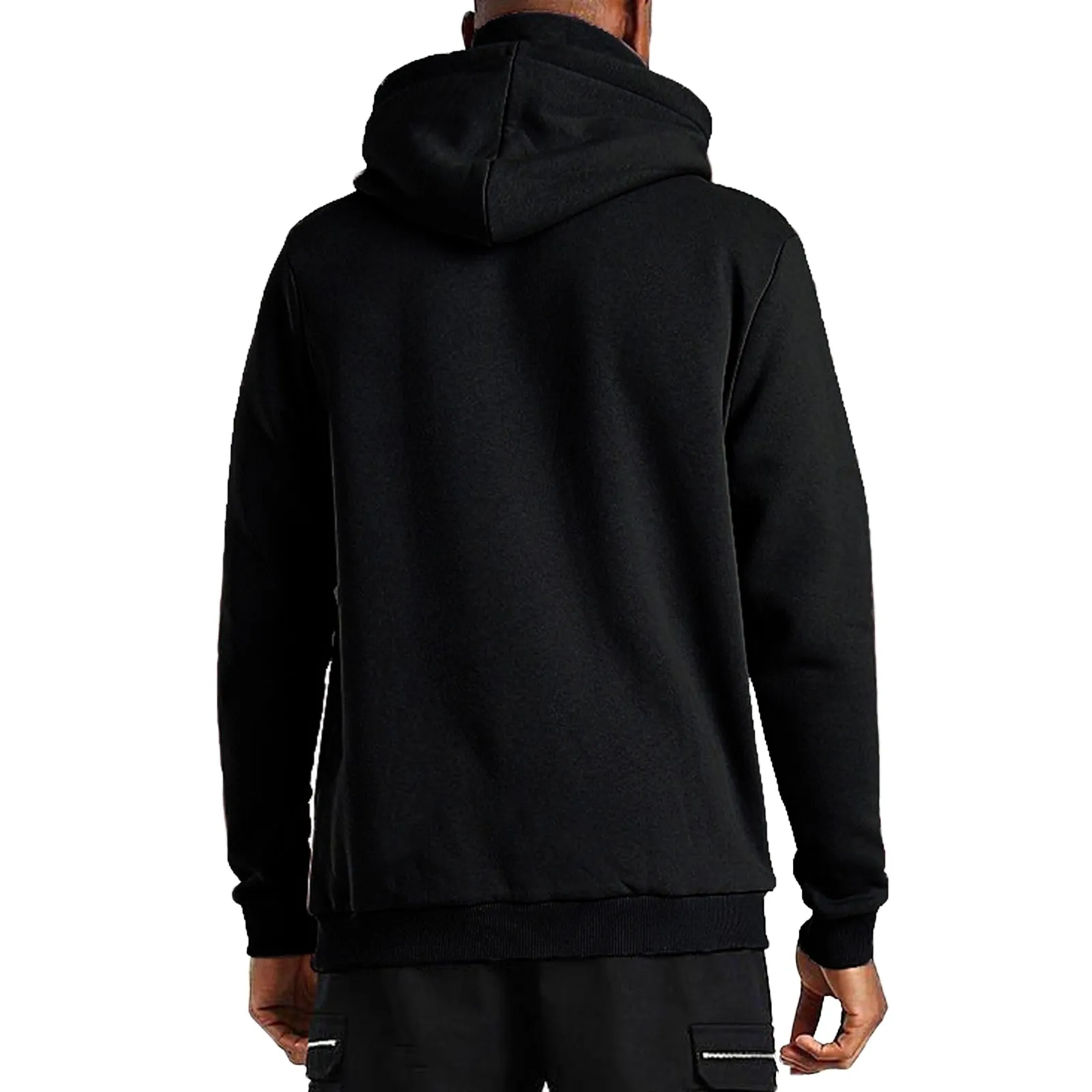 HOODED MASK FLEECE ZIPPER POCKET HOODIE