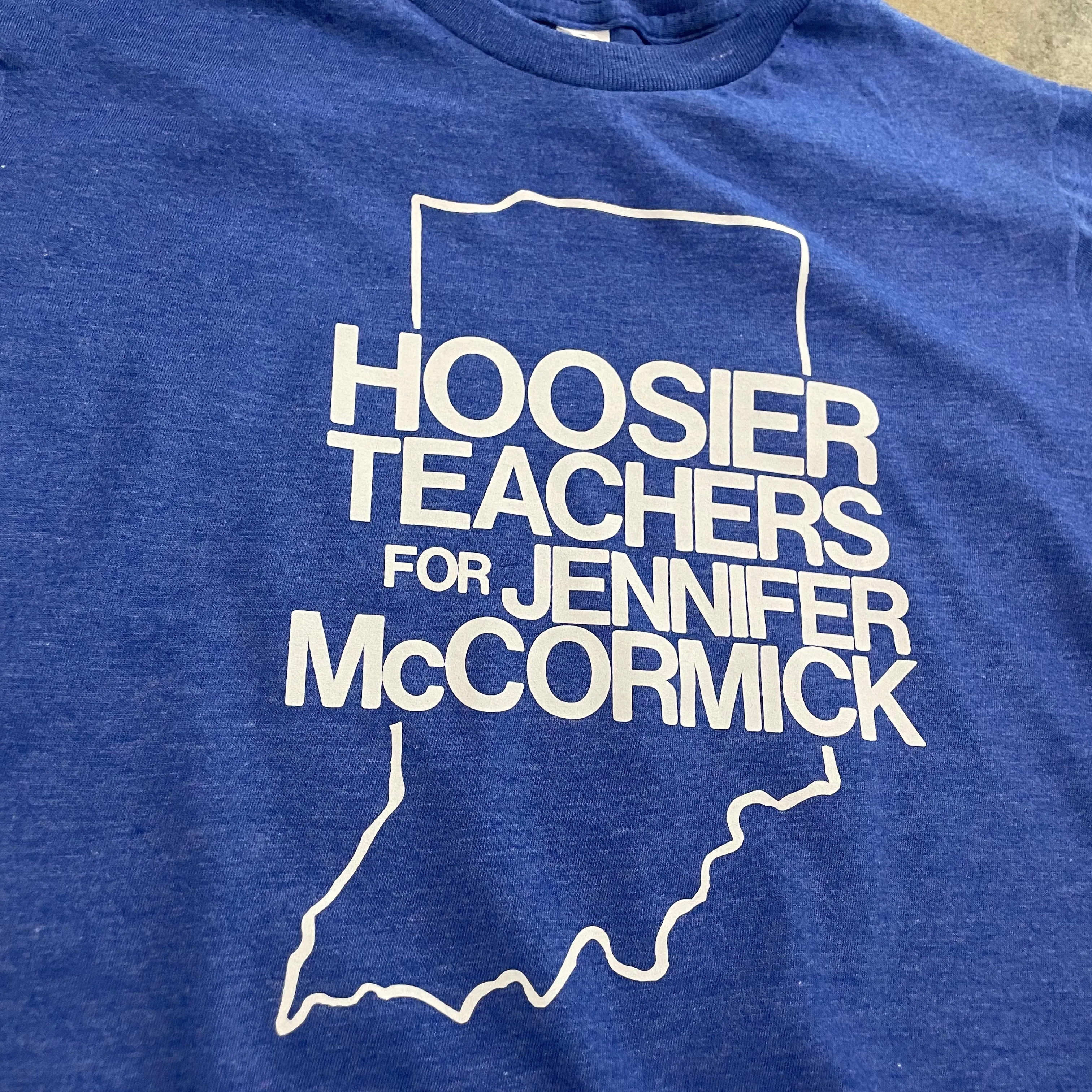 Hoosier Teachers for Jennifer McCormick T-shirt