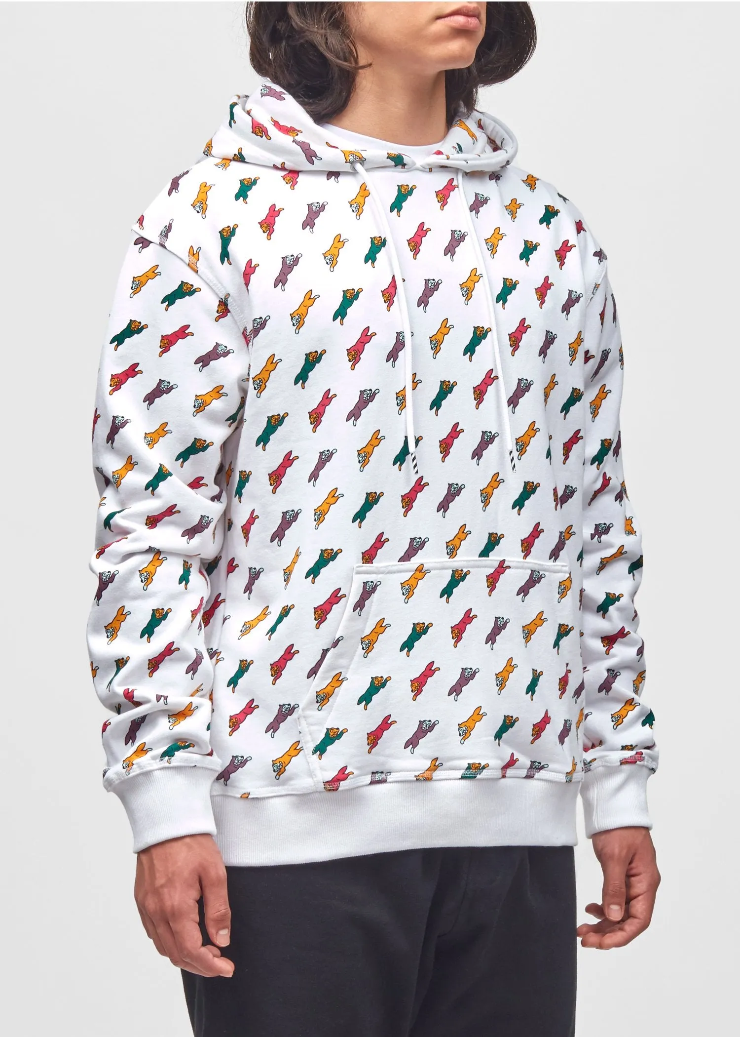 ICE CREAM: TERRY HOODIE [WHITE]