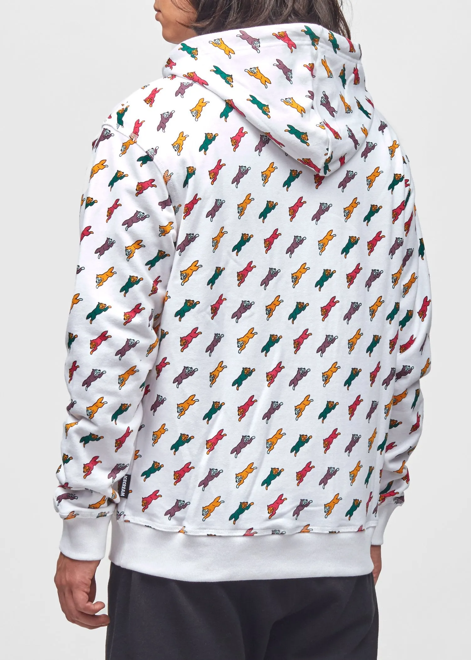 ICE CREAM: TERRY HOODIE [WHITE]