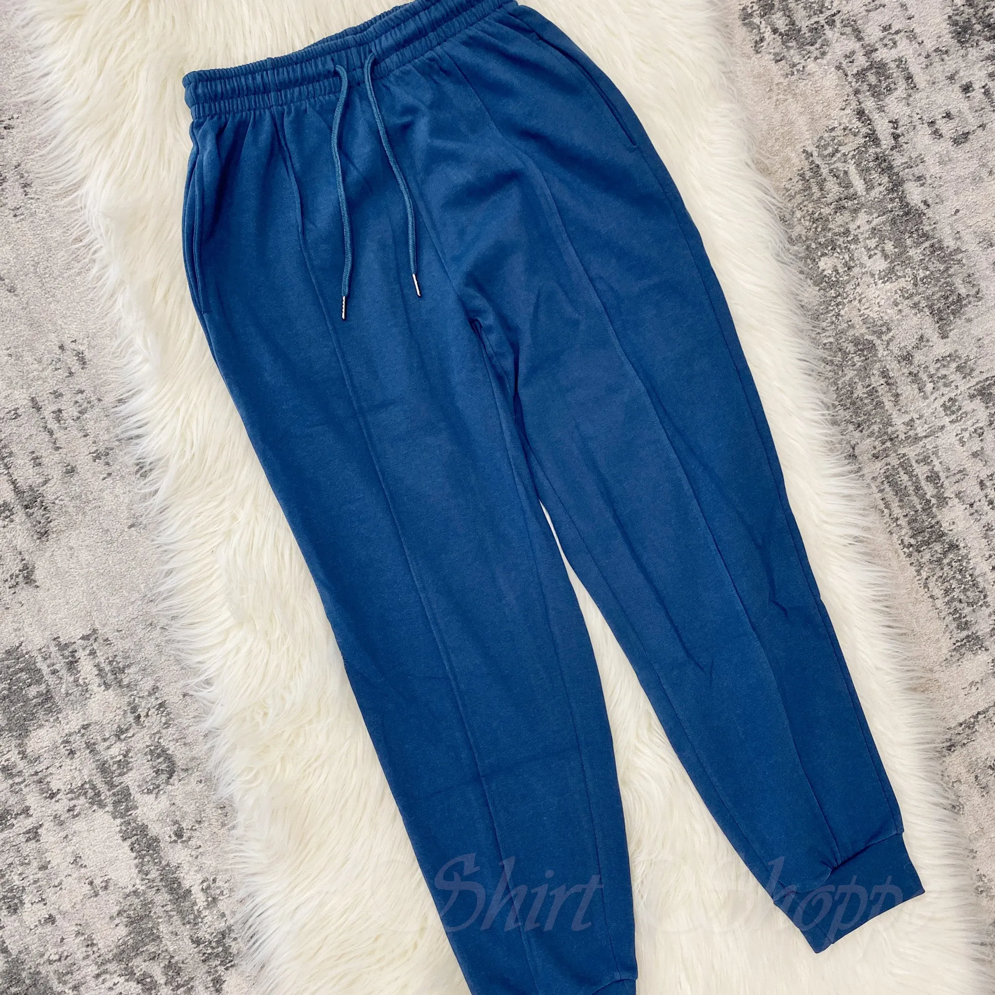 Indigo Tapered Lounge Pants
