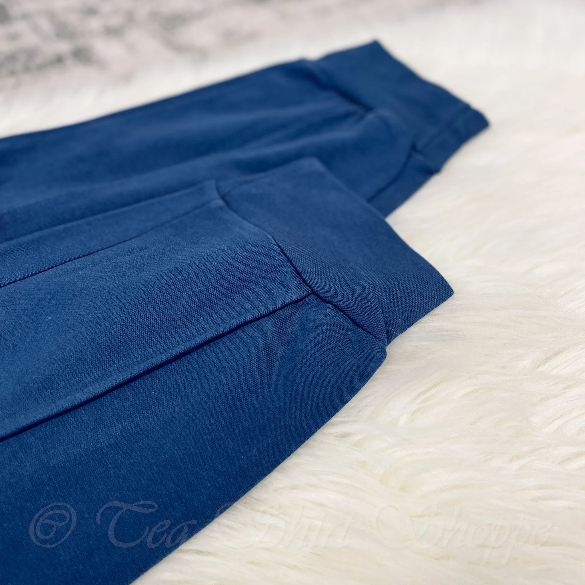 Indigo Tapered Lounge Pants