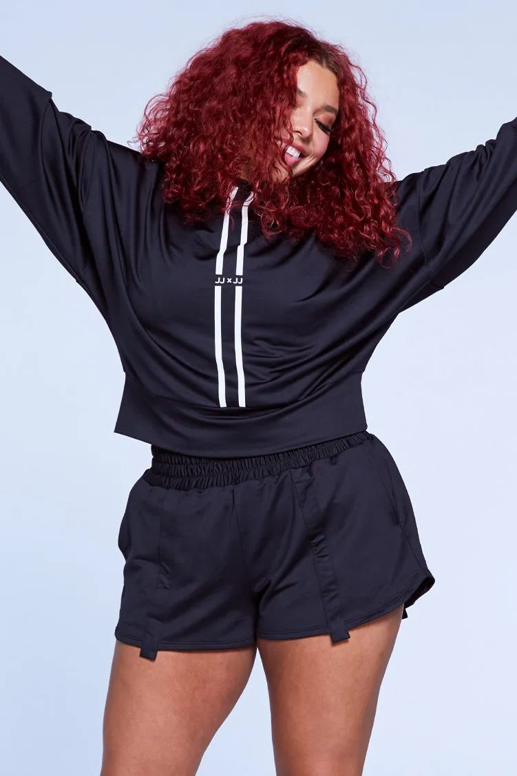 Jenna Streamline Sweatshirt Black