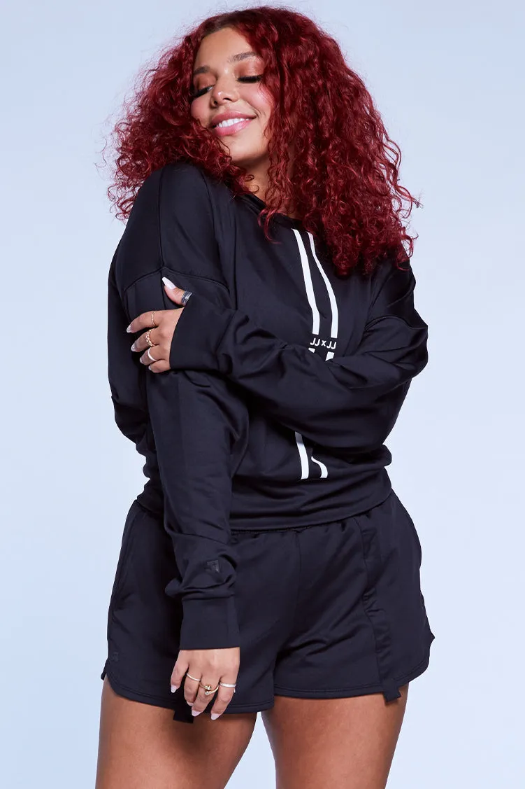 Jenna Streamline Sweatshirt Black