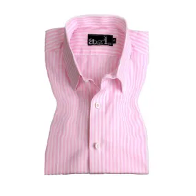 Light Pink Bengal Stripes Formal Shirt