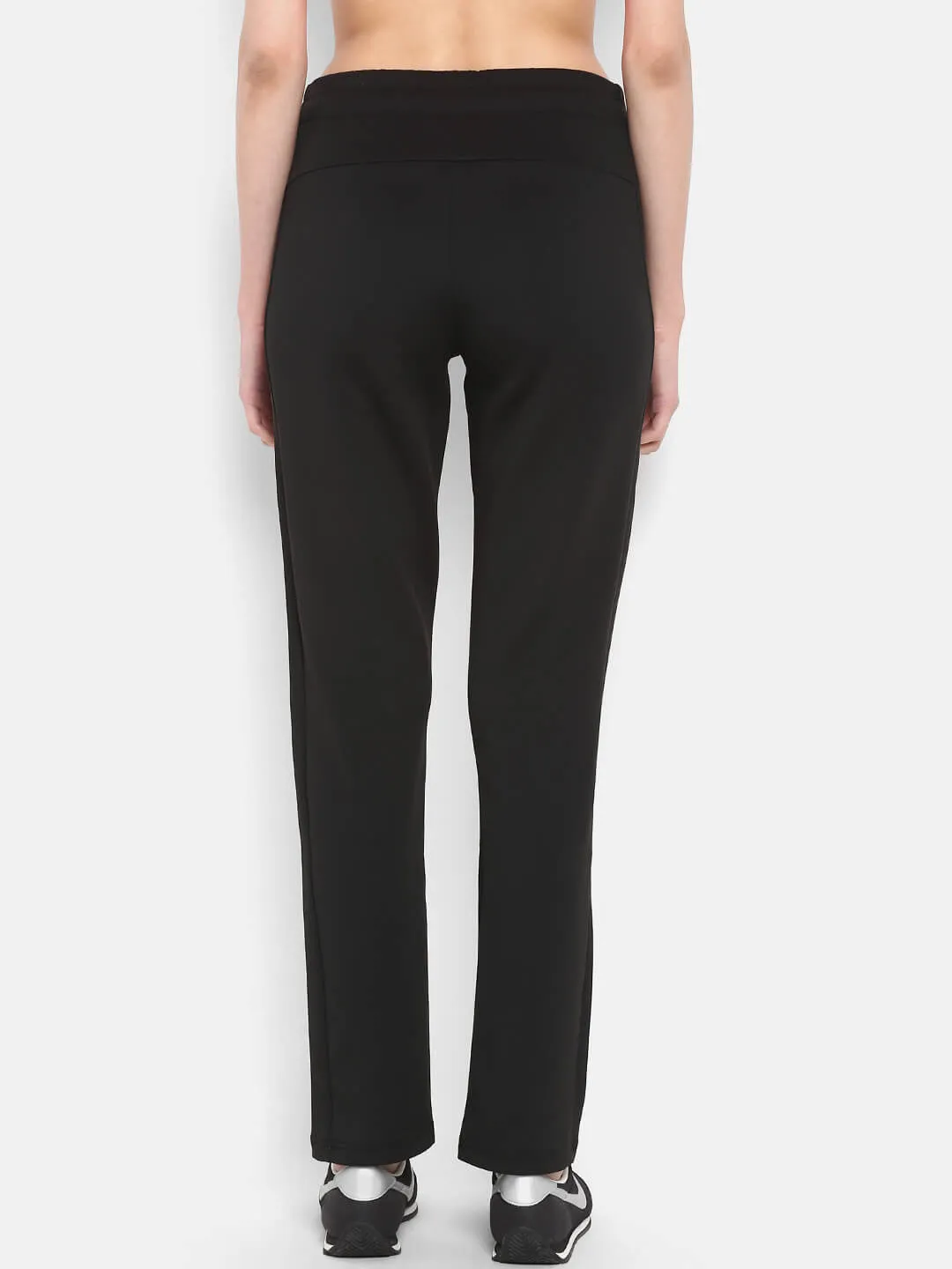 Lollin Women Polyester Black Training Pant