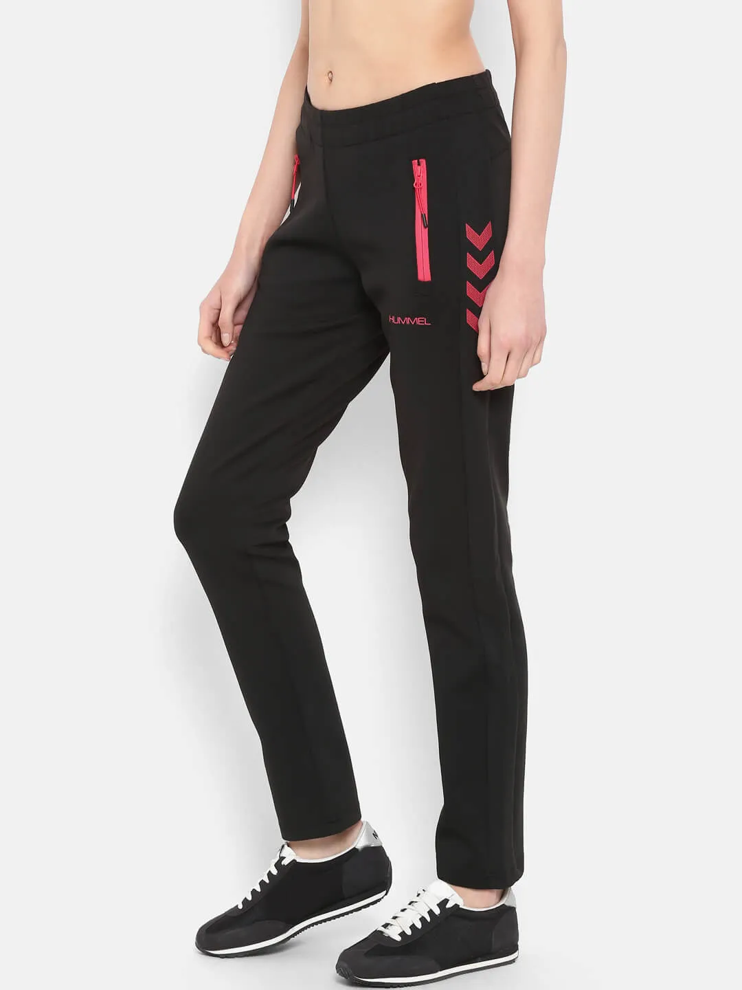 Lollin Women Polyester Black Training Pant