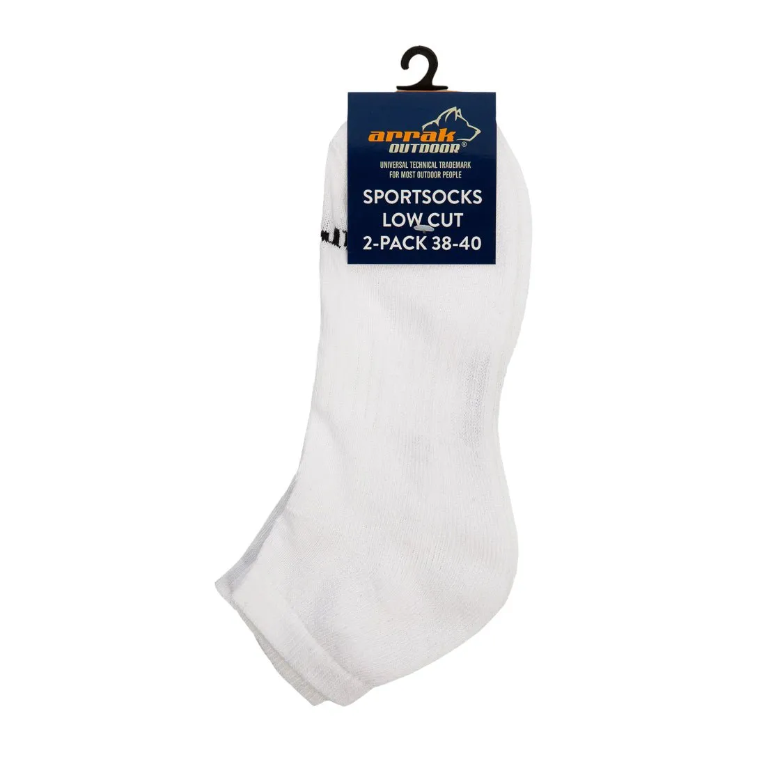 Low-Cut Ankle Sock (White)