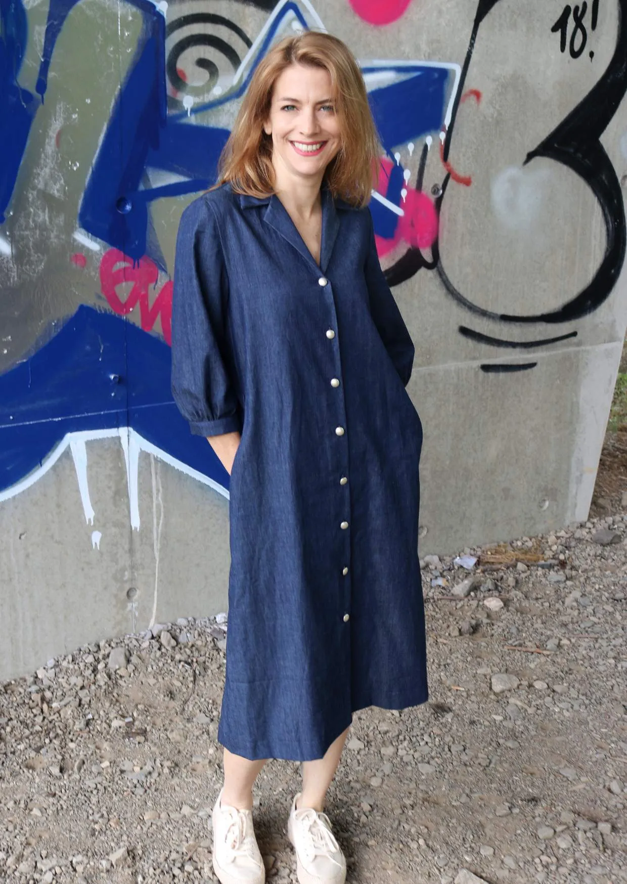 Malu- Blusenkleid (Papierschnittmuster)