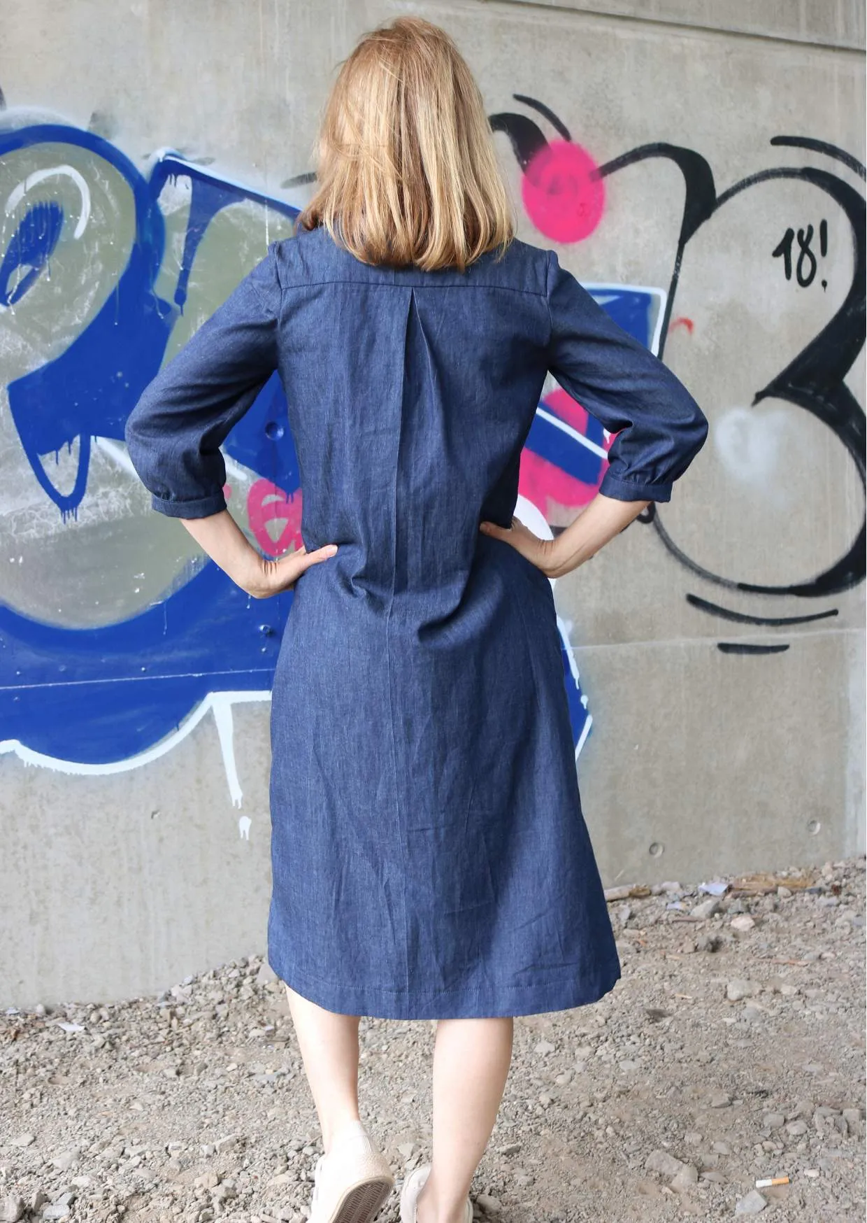 Malu- Blusenkleid (Papierschnittmuster)