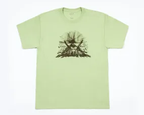 MIDFLD x CITY BOYS FC "Captain" Tee - Pistachio