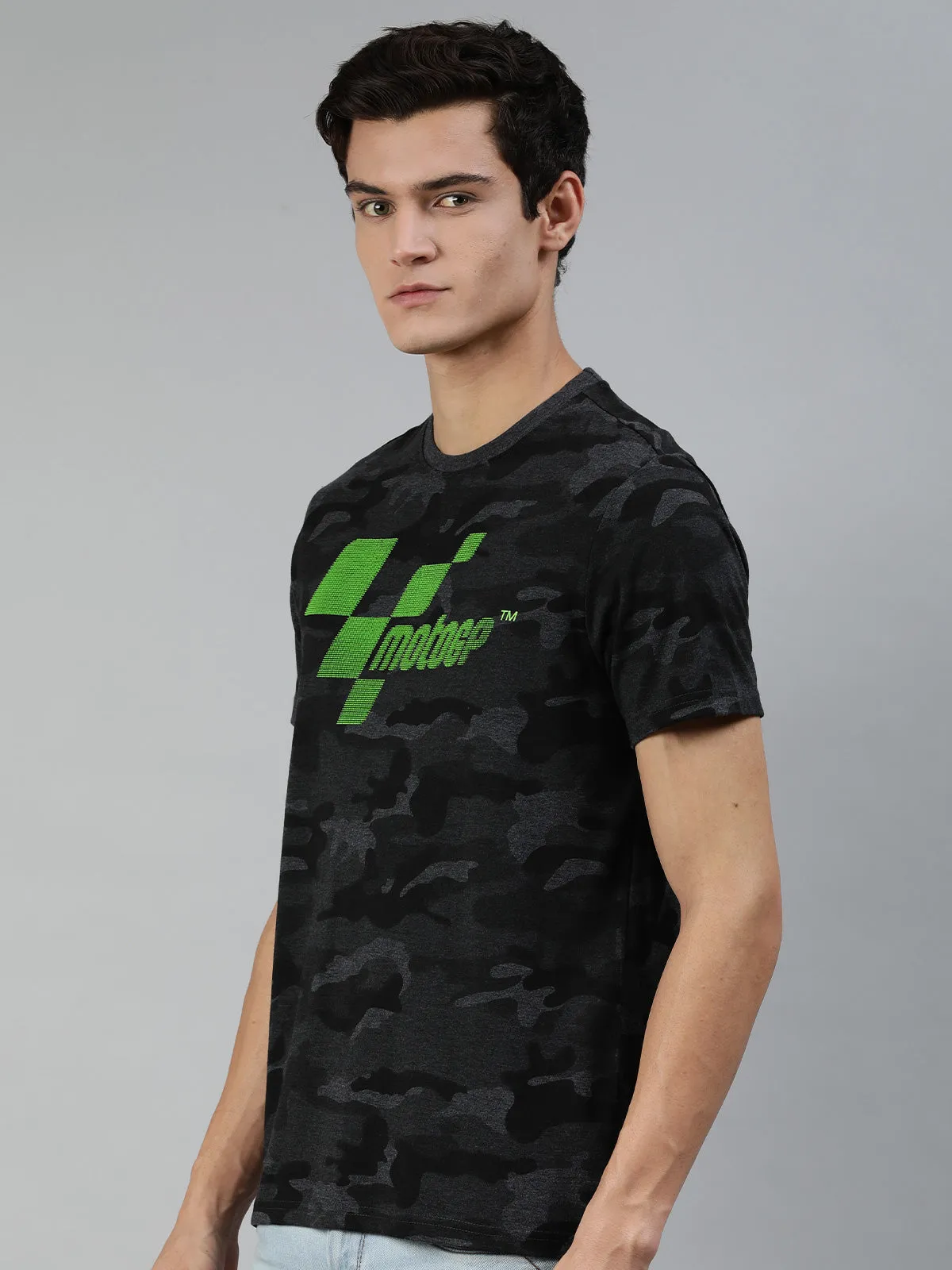 MotoGP: Anthra Camo T Shirt - Anthra Melange