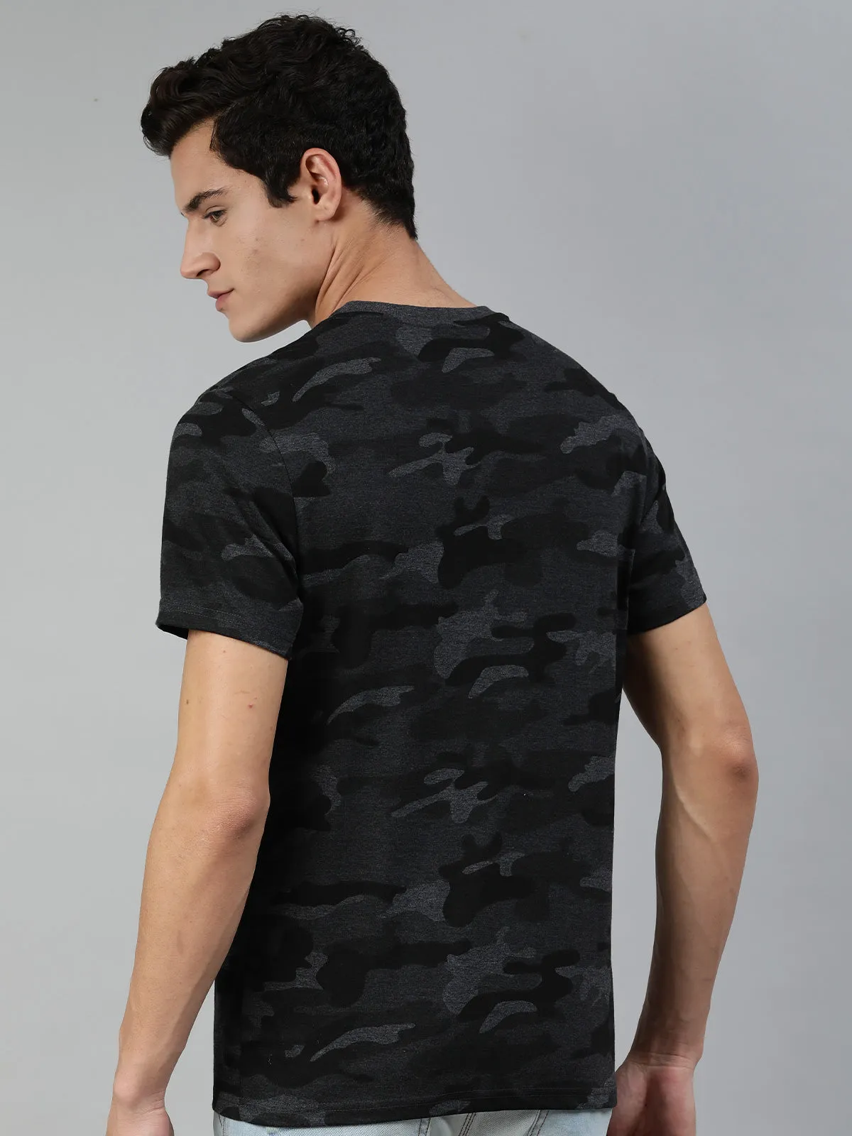 MotoGP: Anthra Camo T Shirt - Anthra Melange