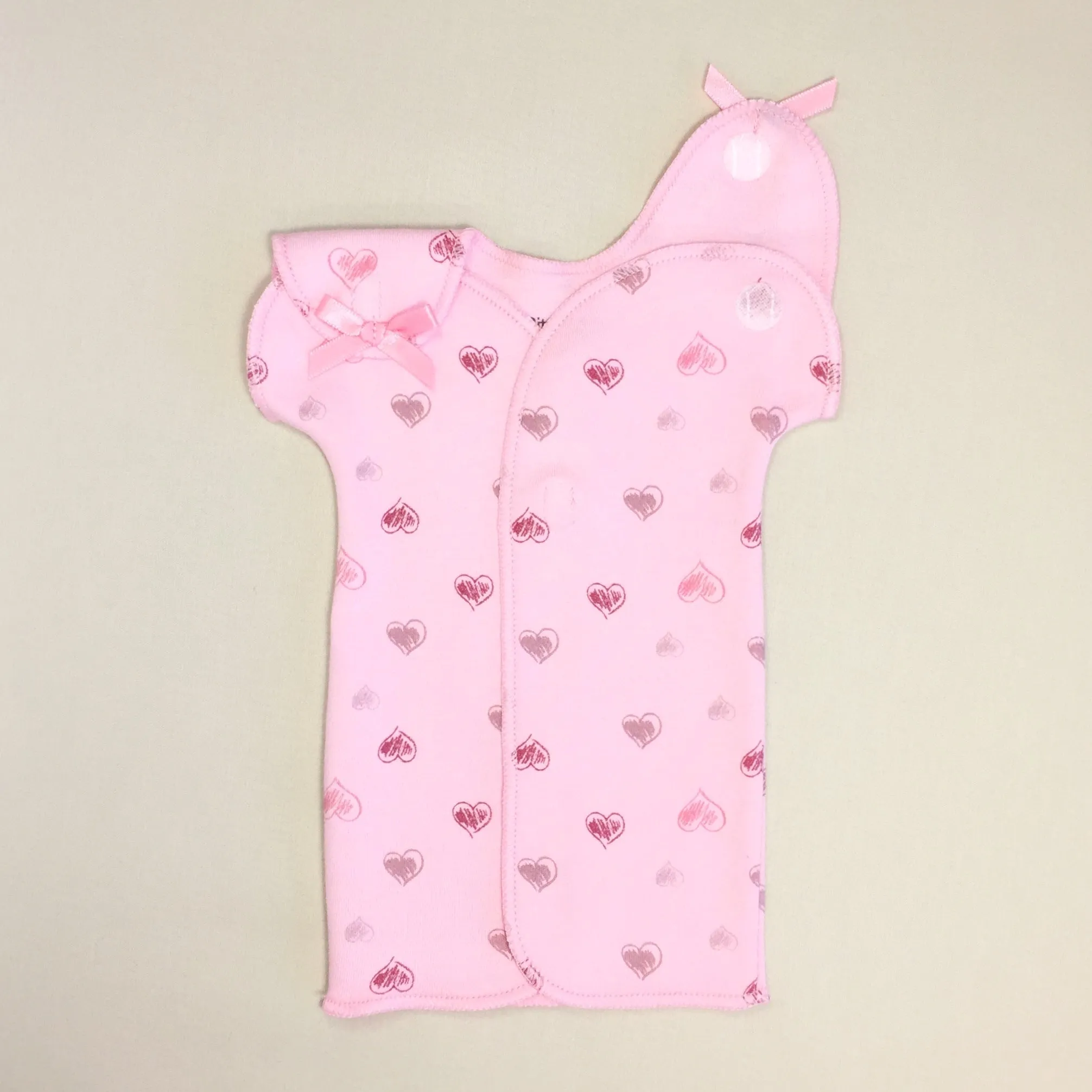 NICU Friendly Gown Hearts