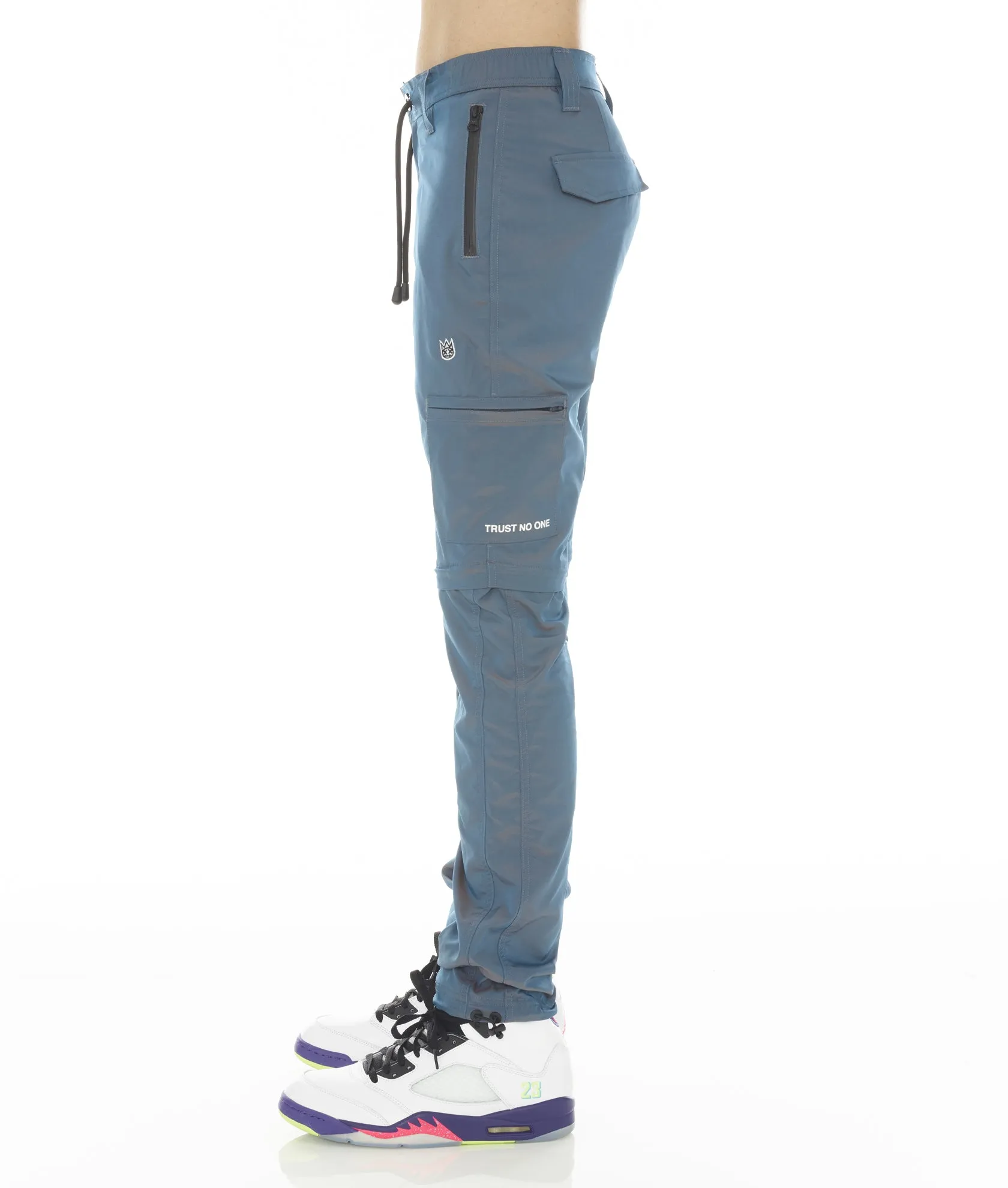 NYLON PANT IN SEAFOAM