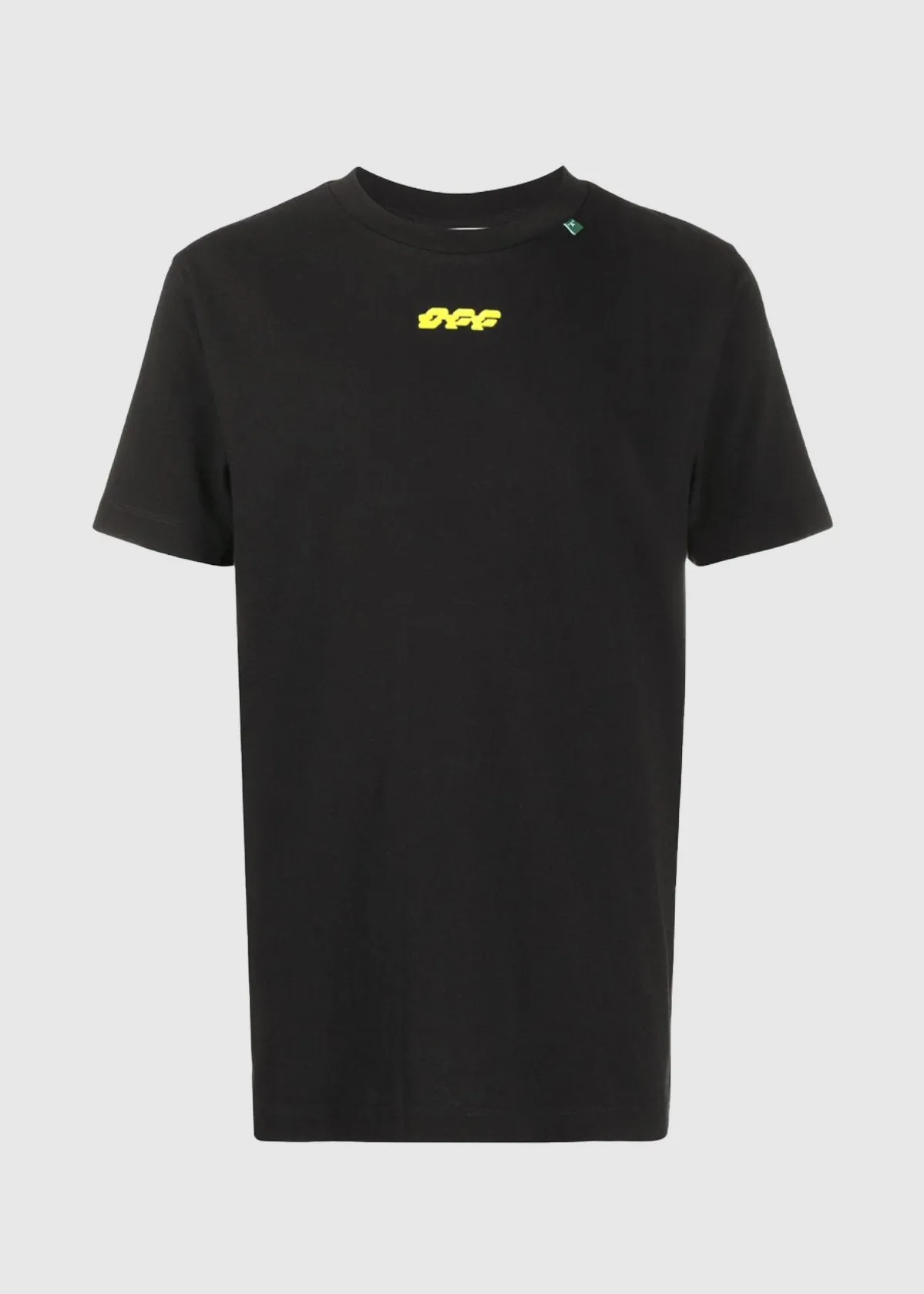 OFF-WHITE: DISRUPTED FONT TEE [BLACK]
