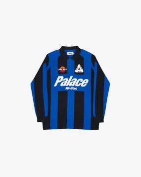 Palace Palazzo Knit Jersey Blue