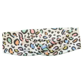Pastel Cheetah Knotties Headband