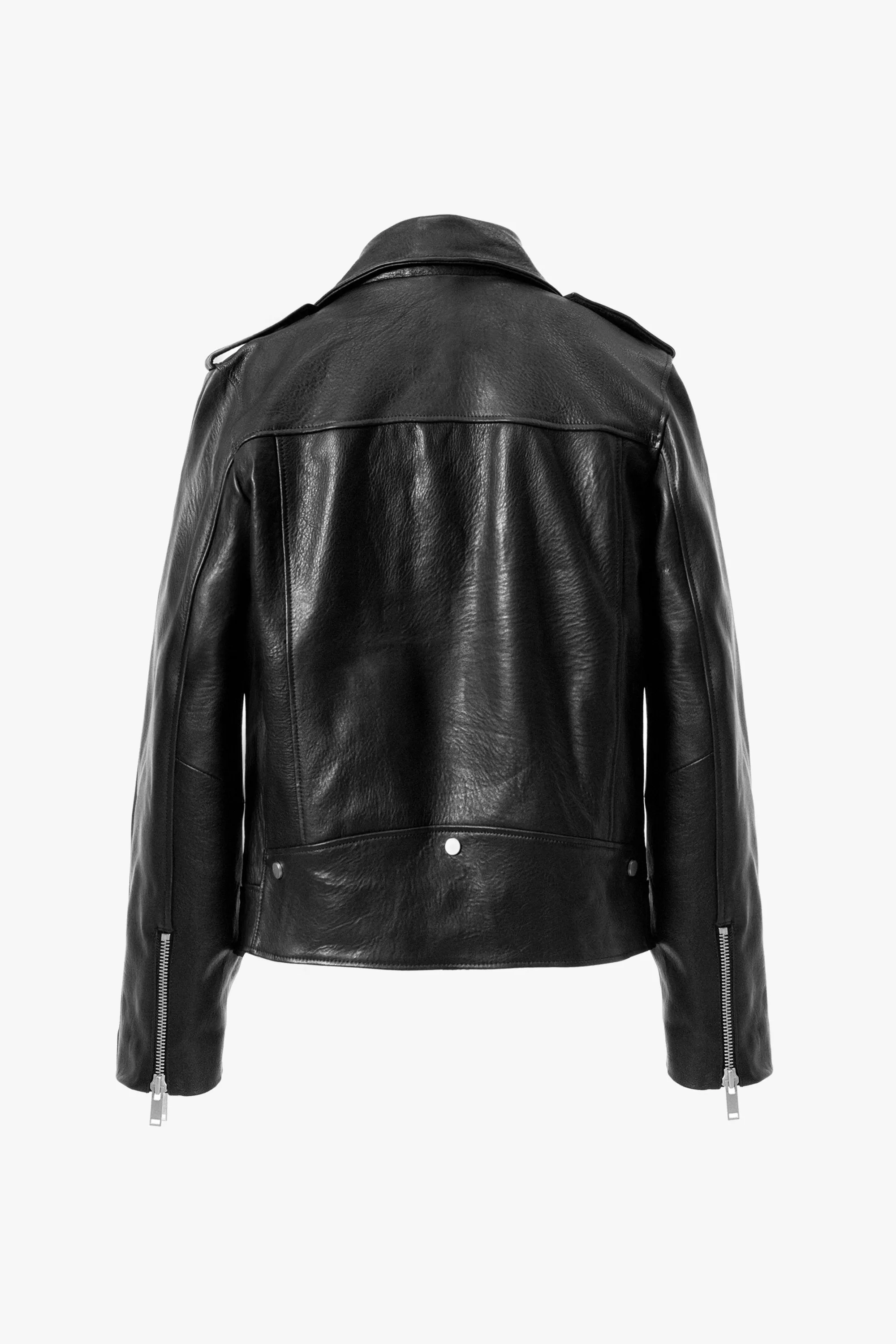 Rebel Biker Jacket | Vintage Black