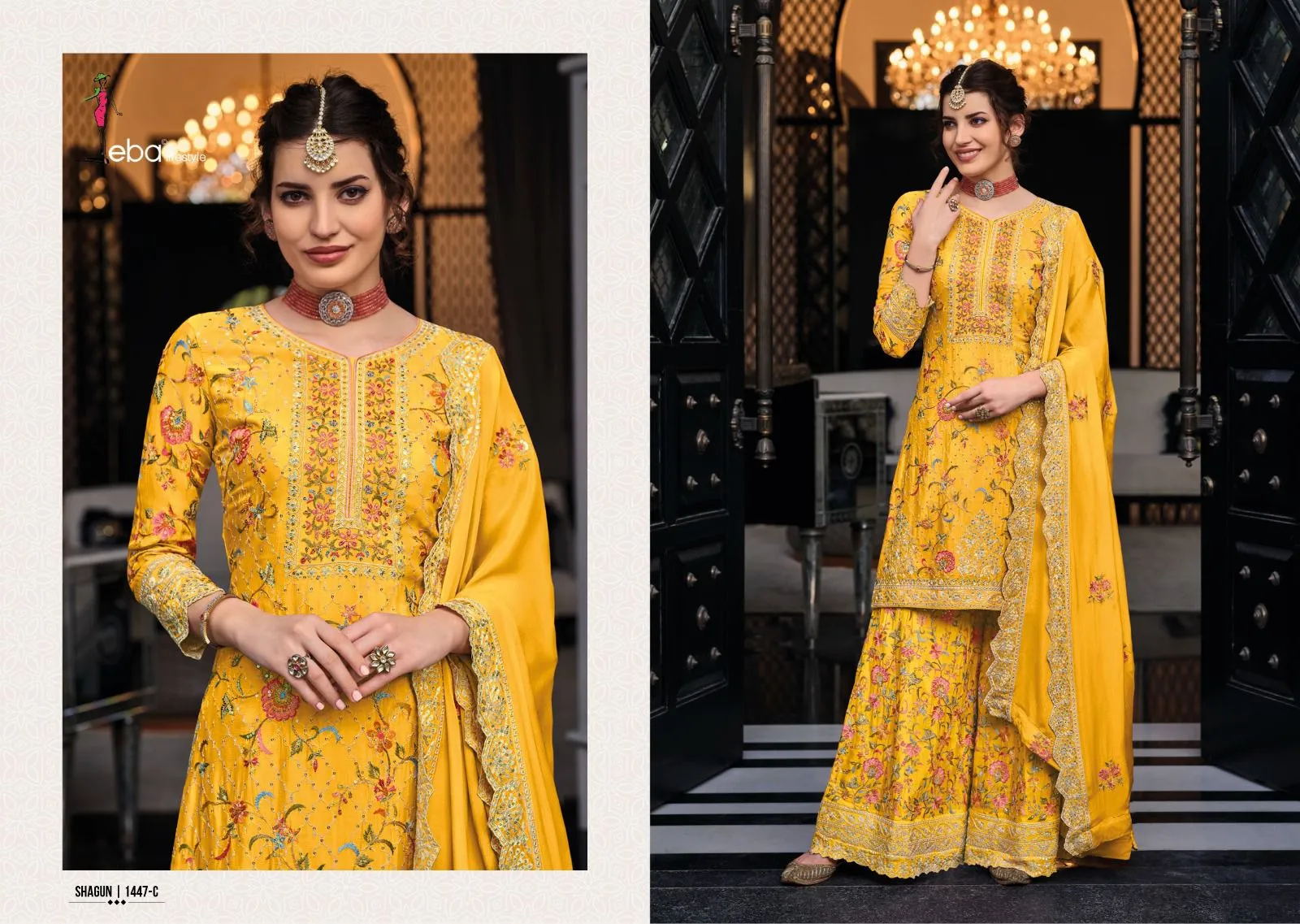 SHAGUN COLOR EDI-5 DESIGNER SUIT