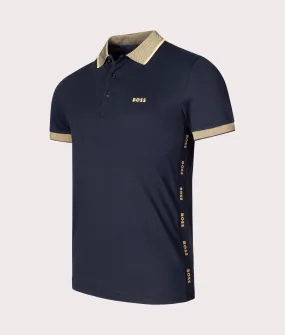 Slim Fit Paule Contrast Trims Polo Shirt