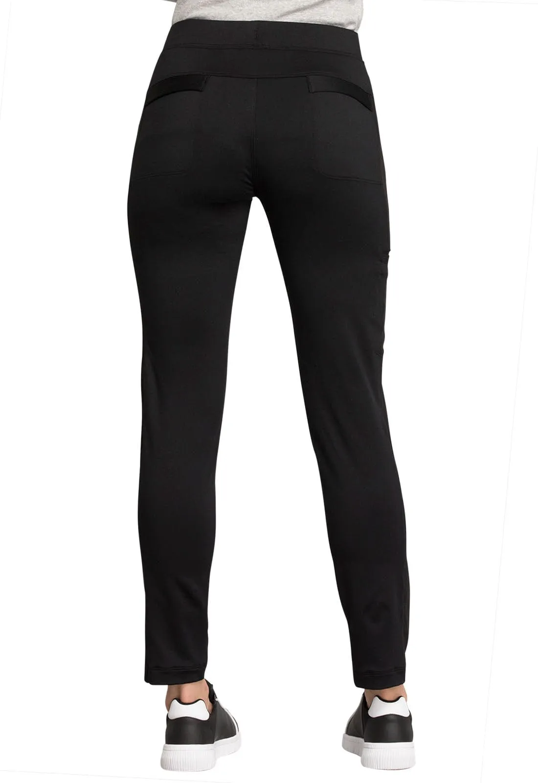 Statement Mid Rise Tapered Leg Drawstring Pant CK055