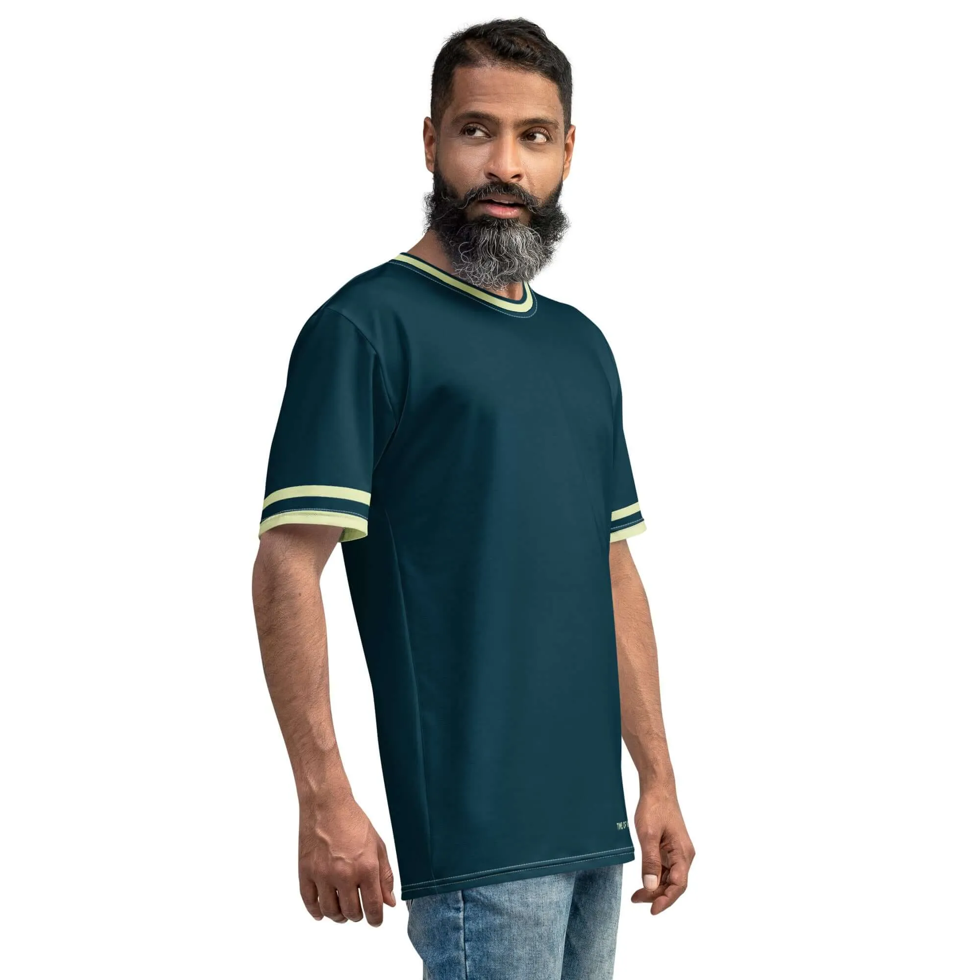 TOV Herren Premium T-Shirt OLDSCHOOL (Blau)