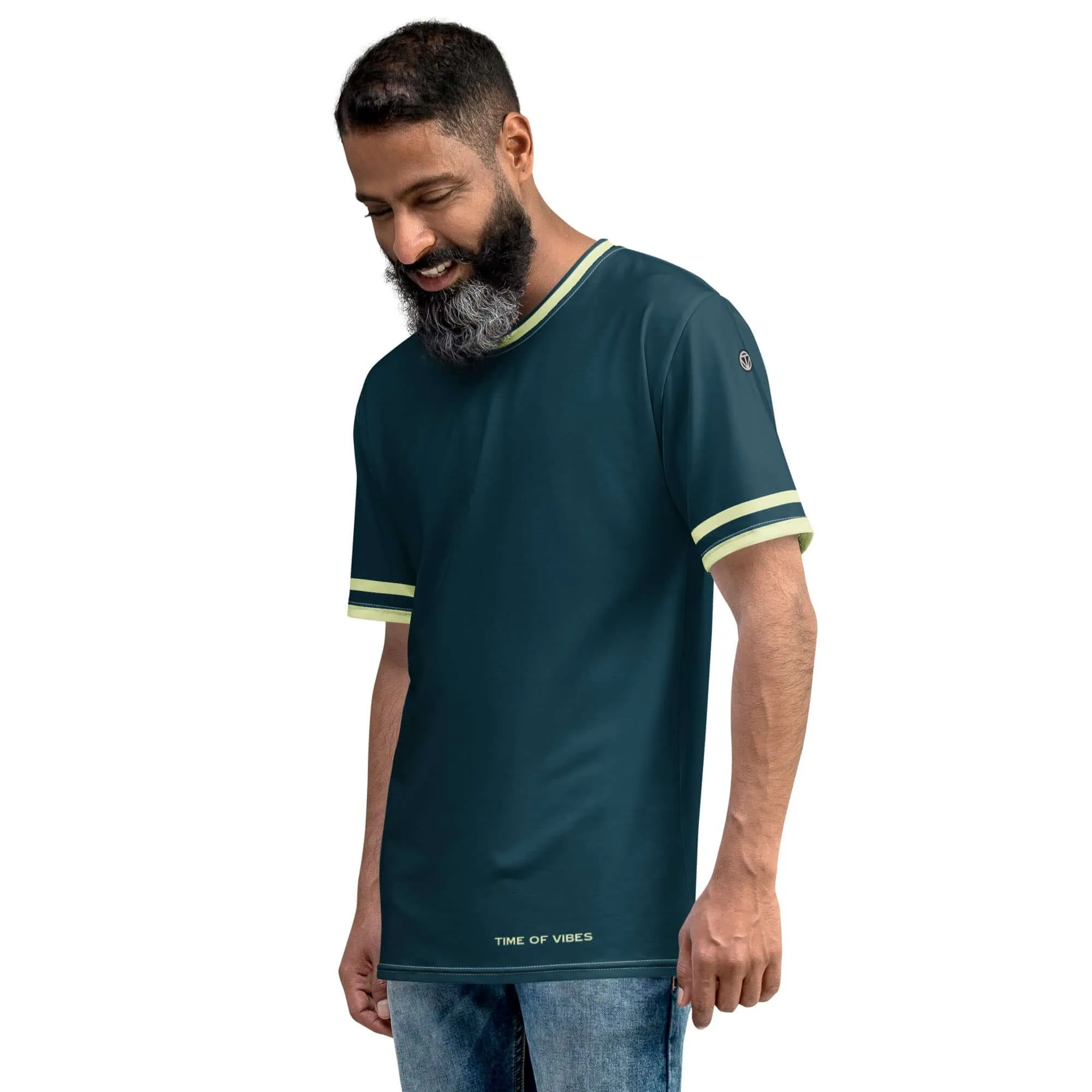 TOV Herren Premium T-Shirt OLDSCHOOL (Blau)