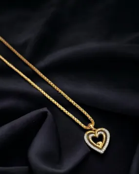 Zevarly Lovely Locket with Chain