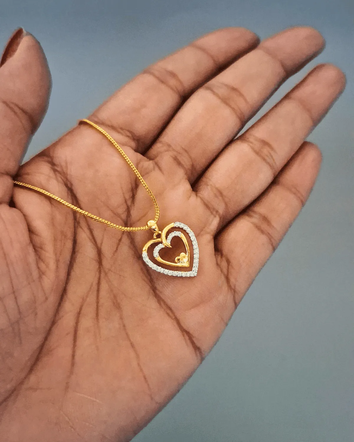 Zevarly Lovely Locket with Chain
